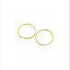 Gold Plated Delicate Everyday Bali Earrings
