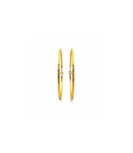 Gold Plated Delicate Everyday Bali Earrings