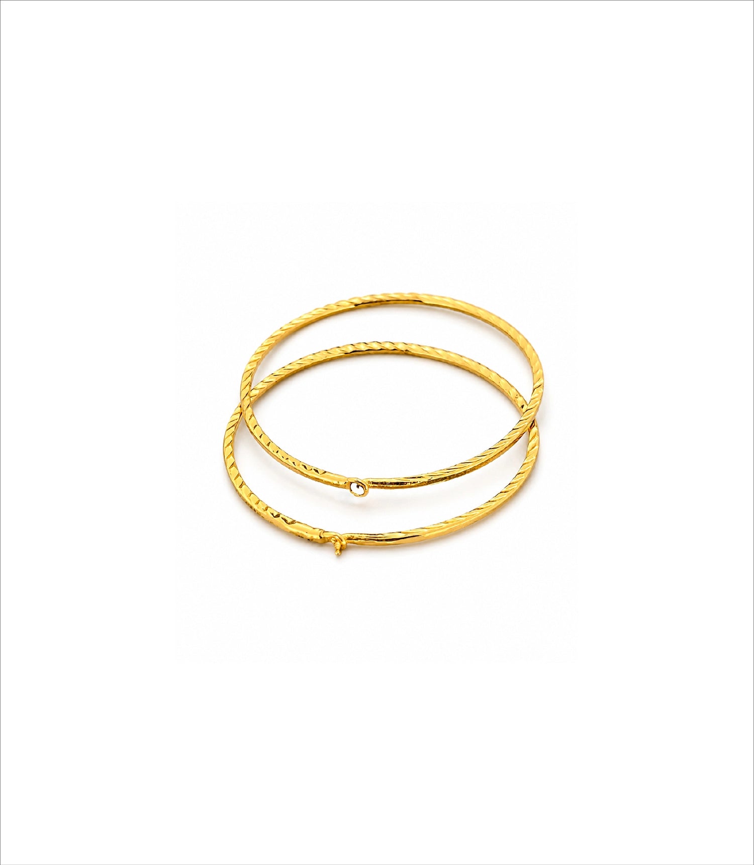 Gold Plated Delicate Bali Earrings