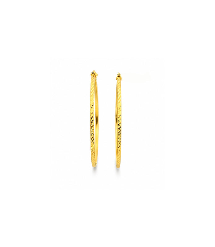 Gold Plated Delicate Bali Earrings