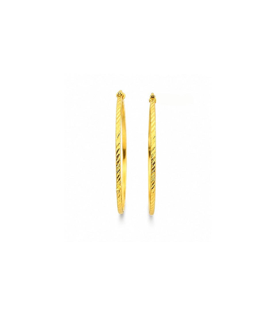 Gold Plated Delicate Bali Earrings