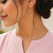 Gold Plated Charm Loop Bali Earrings