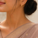 Gold Plated Chunky Huggie Bali Earrings