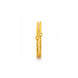 Gold Plated Diamond Cut Bali Earrings