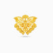 Gold Plated Festive Butterfly Designed Brooch