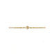 Gold Plated AD Circle Chain Bracelet