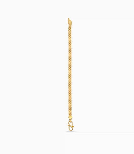 Gold Plated Men's Daily Wear Chain Bracelet