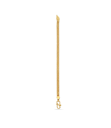 Gold Plated Men's Daily Wear Chain Bracelet