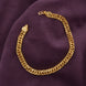 Gold Plated Cuban Link Bracelet for Men