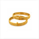 gold plated textured geometric bangles DCC1017