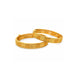 gold plated textured geometric bangles DCC1017