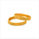 gold plated round emblem textured bangles DCC1018