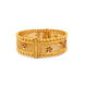 Gold Plated Traditional Enamel Chur Single Bangle