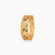 Gold Plated Traditional Enamel Single Kada Bangle