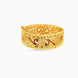 Gold Plated Traditional Enamel Chur Single Bangle