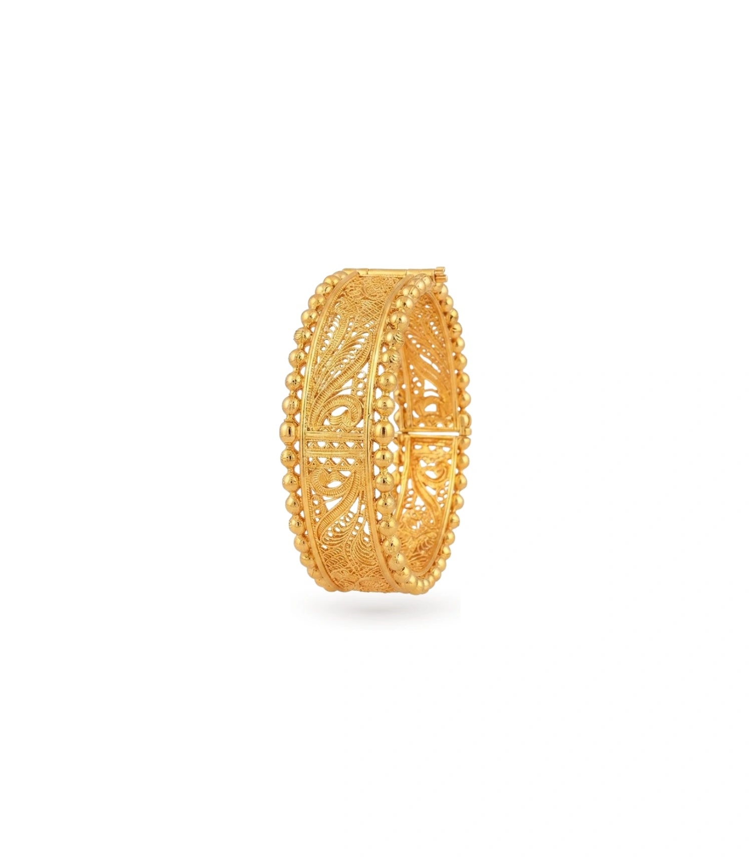 Gold Plated Traditional Chur Single Bangle