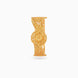 Gold Plated Wedding Floral Rosette Single Bangle