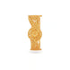 Gold Plated Wedding Floral Rosette Single Bangle