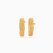 Gold Plated Wedding Shining Leaf Bangle Set