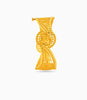 Gold Plated Wedding Rose Chur Single Bangle
