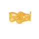 Gold Plated Wedding Rose Chur Single Bangle