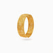 Gold Plated Wedding Leaf Chur Single Bangle