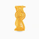 Gold Plated Wedding Floral Chur Single Bangle