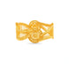 Gold Plated Wedding Floral Chur Single Bangle