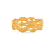 Gold Plated Wedding Twisted Chabi Chur Single Bangle