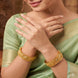 Gold Plated Traditional Bangle Set