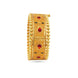 Gold Plated Wedding Royal Enamel Chur Single Bangle