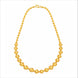gold plated hollow filigree bead chain DCN1069