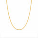 gold plated figaro chain DCN158