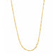 classic gold plated figaro chain DCN159