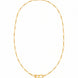 classic gold plated figaro chain DCN159