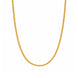 sleek gold plated woven mesh chain DCN3790