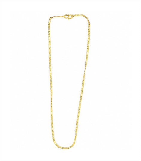 Gold Plated Classic Daily Wear Figaro Chain DCN3839
