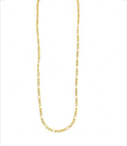 Gold Plated Classic Daily Wear Figaro Chain DCN3839