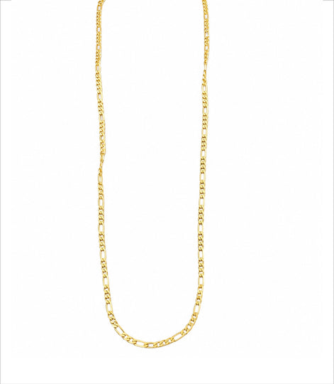 Gold Plated Classic Daily Wear Figaro Chain DCN3839