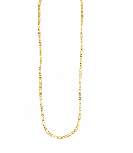 Gold Plated Classic Daily Wear Figaro Chain DCN3839
