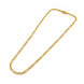 Gold Plated Classic Daily Wear Figaro Chain DCN3839