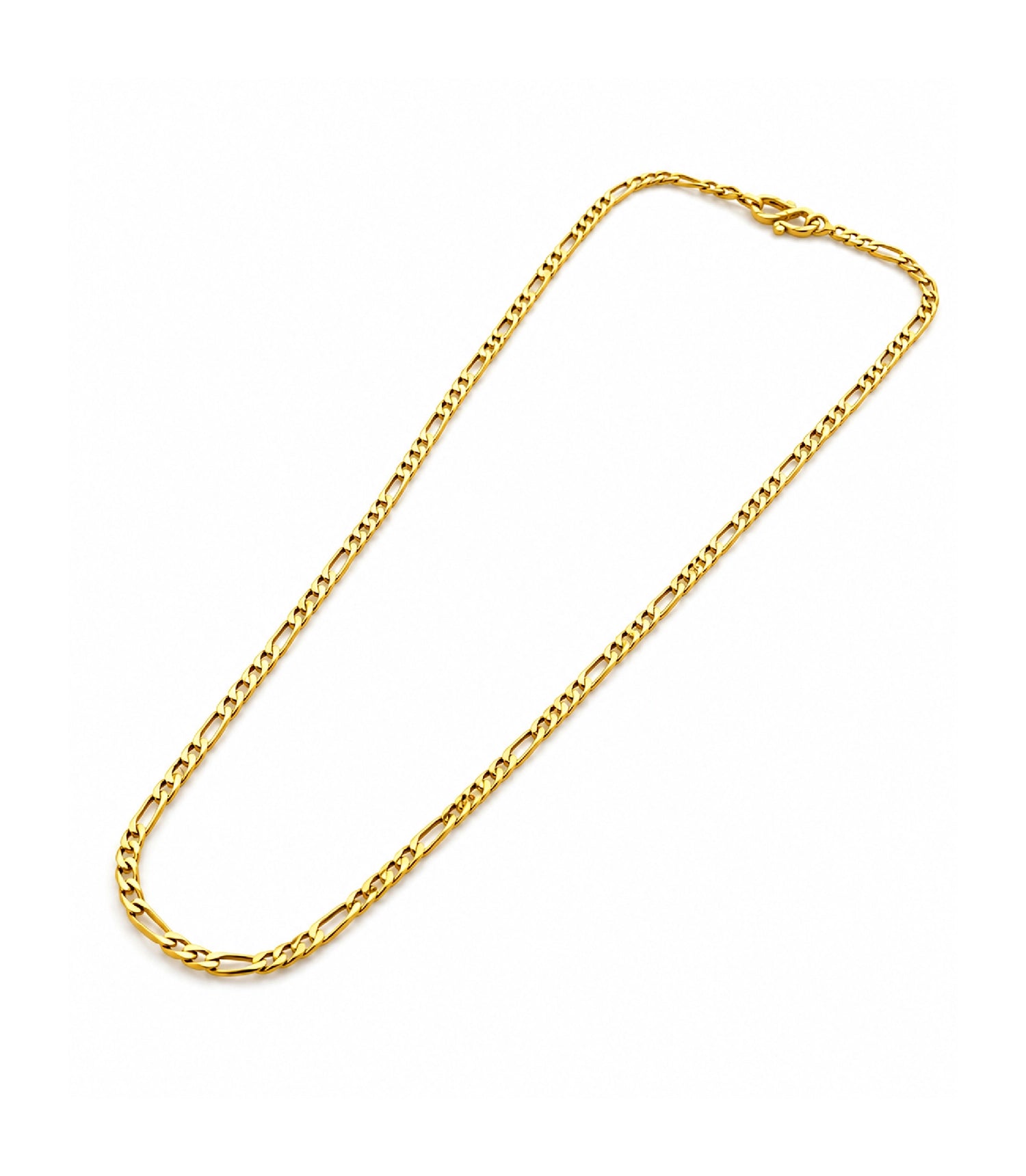 Gold Plated Classic Daily Wear Figaro Chain DCN3839