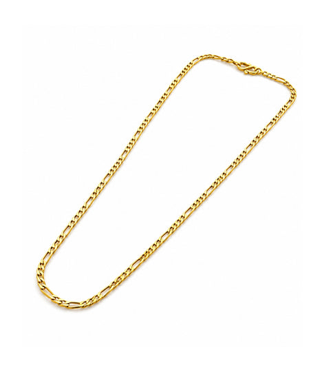 Gold Plated Classic Daily Wear Figaro Chain DCN3839