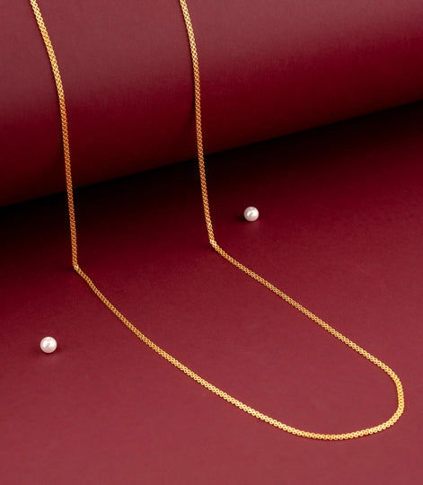 Gold Plated Classic Cable Chain