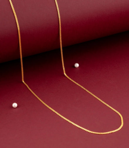 Gold Plated Classic Cable Chain