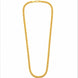 Gold Plated Beaded Chain Necklace For Men DCN3857