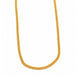 Gold Plated Beaded Chain Necklace For Men DCN3857