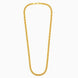 Gold Plated Beaded Chain Necklace For Men
