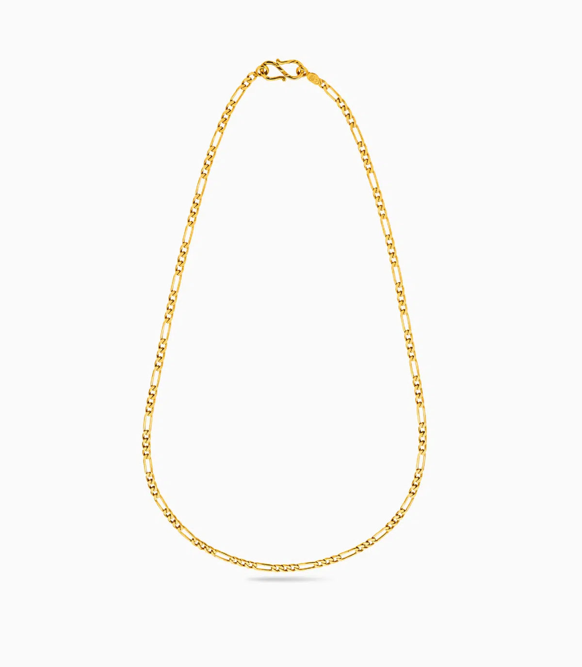 Gold Plated Classic Design Figaro Chain