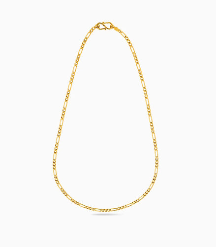 Gold Plated Classic Design Figaro Chain